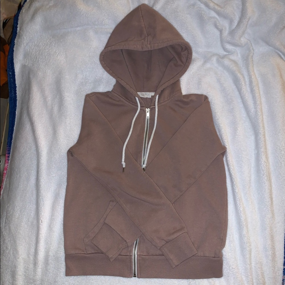 Zip up hoodie